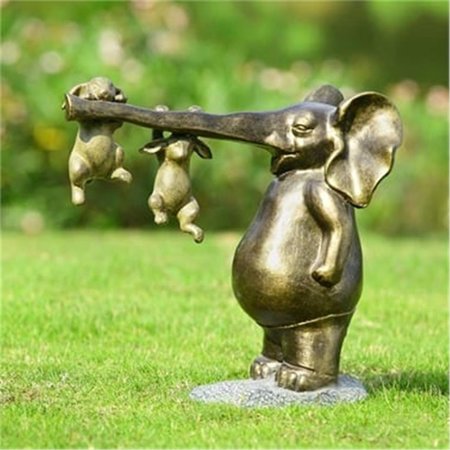 SPI Hang In There Garden Sculpture - 13 x 13 x 10 in. 34650